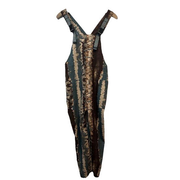 Kava Women XS Overalls Sans Blas Rocky Mountain Multi Color Adjustable Comfort - Picture 2 of 10